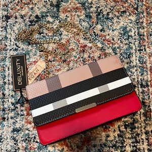 Deluxity tartan crossbody bag